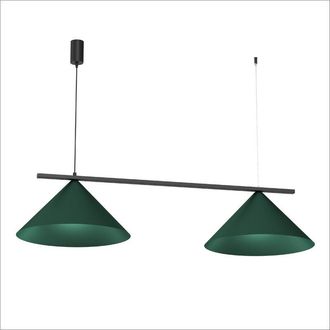 OEM L&aacute;mpara Colgante Capital Negro/verde 2xgx53