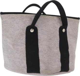 Herm&egrave;s Pre-owned Vintage Tote Bag - Dames - Vintage Shopper - Grijs - ONE Size - Vintage