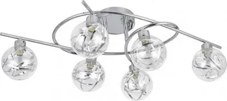 Fabrilamp Plaf&oacute;n Varanasi 6xg9 Cromo