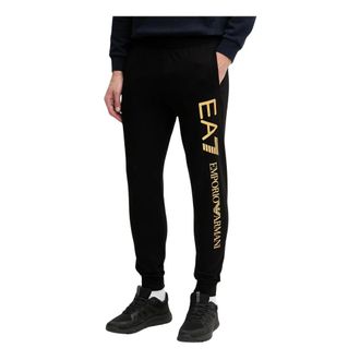 Emporio Armani Logo Series Joggers - Heren - Broeken - Zwart - Maat: 2XL Katoen