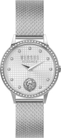 Versus Kristal Strandbank Dameshorloge - Dames - Horloges - Grijs - ONE Size - Accessoires