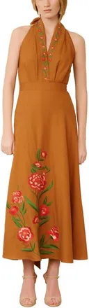 The IQ Collection Sand Dress in Brown at Nordstrom, Size X-Large