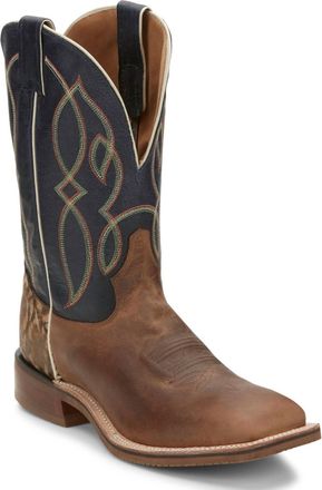 Tony Lama Mens Landgrab Western Boot In Tan