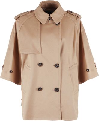 Fay Caban Trench Mc Embroidered Trench Coat