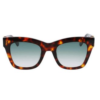 Liu Jo Square Sunglasses with Acetate Frame - female - Liu Jo - Sunglasses - Brown - ONE SIZE - Accessories
