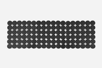 Linea Paralela Linea Paralela - Alfombra Exterior Gris Oscuro 58x174cm