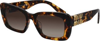 Miu Miu Womens Mu07ys 53Mm Sunglasses