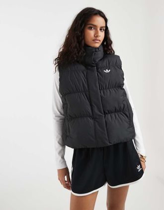 adidas Originals Gilet imbottito nero