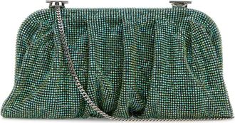 Benedetta Bruzziches Embellished Fabric Large Venus Clutch