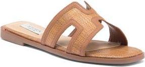 Steven New York Harlien Slide Sandal in Tan Multi at Nordstrom Rack, Size 9.5