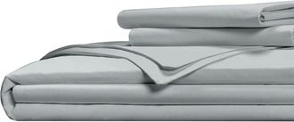 Pillow Guy Classic Cool & Crisp 100% Cotton Percale Duvet Cover Set