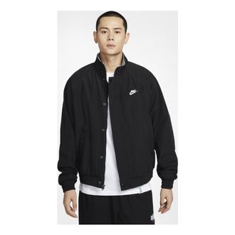 Nike Club Futura Jackets Asia Sizing Black White FZ0657-010