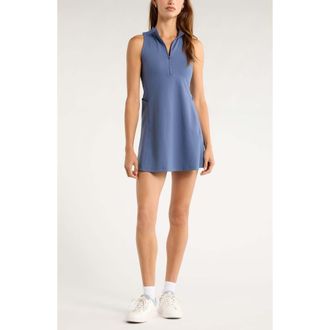 Zella Recreation Minidress & Shorts Set in Blue Vintage at Nordstrom, Size Xx-Large