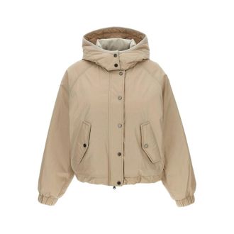 Brunello Cucinelli Outerwears Neutro-Donna