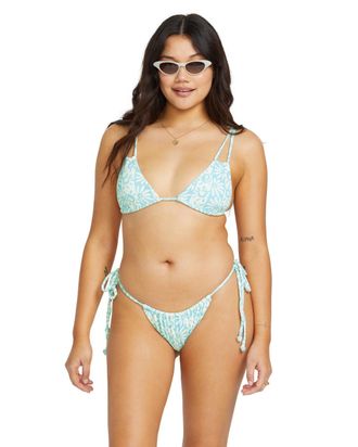 Billabong Bikini-Hose BILLABONG Happy Dance, Damen, Gr. XL, US-Gr&ouml;ssen, blau, Obermaterial:96% Nylon 4% Elasthan;, Badehosen Bikini-Hose