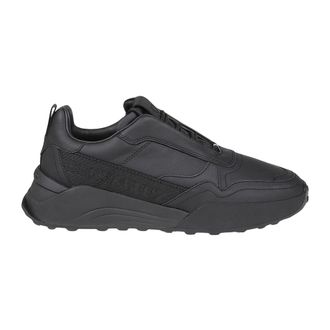 Dsquared2 Flow Veterschoenen Lage Top Sneakers - Heren - Schoenen - Zwart - Maat: 44 EU Leer