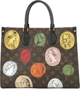 Louis Vuitton 2021-2025 Monogram Cameo OnTheGo MM satchel - Brown