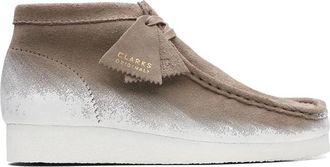 Clarks Bruine Su&egrave;de Veterschoenen - Heren - Veterlaarzen - Beige - 45 EU - Su&egrave;de - Schoenen