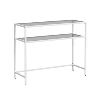 Calicosy Consola de metal L90 cm - Blanco