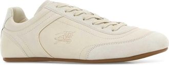 Burberry Leather Low-Top Sneaker - Beige
