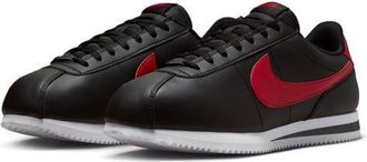 Nike Cortez Sneaker in Black/Gym Red at Nordstrom, Size 11.5