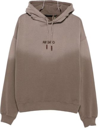Axel Arigato Logo-embroidered Drawstring Hoodie