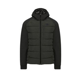 Aeronautica Heren Aeronautica Hoodie - Heren - Gewatteerde jassen - Groen - L - Spandex - Jassen