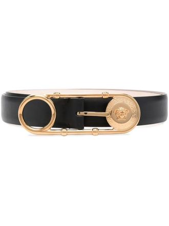 Versace Calf Leather Mm 30 Belt