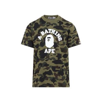 A Bathing Ape 1st Camo College T Shirt