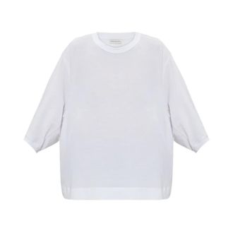 Dries Van Noten Dames, Tops, Wit, Maat: XS Katoen