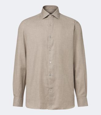 Ermenegildo Zegna Cotton and cashmere shirt
