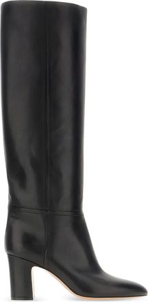 PARIS TEXAS 75mm Lavinia leather boots - women - Leather/Leather/Leather - 38.5 - Black