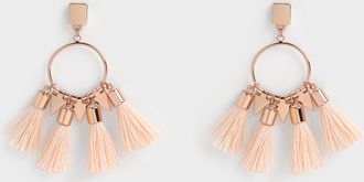 Charles & Keith Orelia Tassel Drop Earrings
