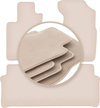 OEM Alfombrillas Beige Premium Para Honda Cr-v Ii Suv 2001-2006