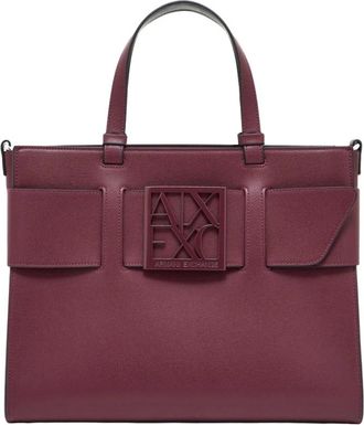 A|X Armani Exchange Dames, Tassen, Bruin, Maat: ONE Size Poliester