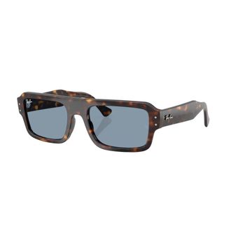 Ray-Ban Flacko Zonnebrillen - unisex - Zonnebrillen - Bruin - 53 MM - Accessoires