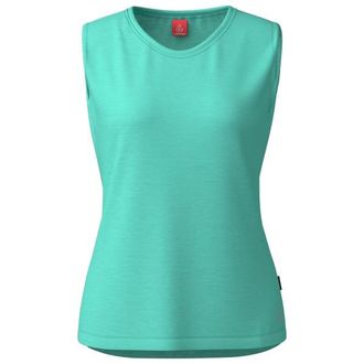LOEFFLER Loose Tanktop Merino-Tencel Merinoshirt f&uuml;r Damen | t&uuml;rkis