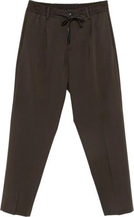 Daniele Alessandrini Pantalones de corte slim - Trousers - Hombre - Marr&oacute;n - 2XL