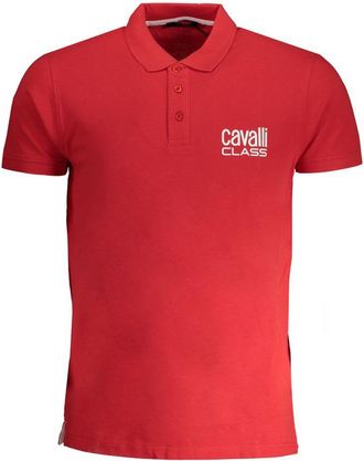 Cavalli Cotton Men Polo Mens Shirt