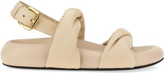 Marni White Solid Sandals
