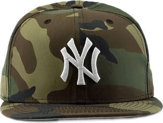 New Era Cappello da baseball con stampa camouflage - Verde