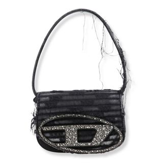 Diesel Shoulder Bags, female, Black, Size: ONE SIZE 1DR Shoulder Bag