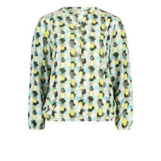 Betty & Co Dames, Blouses & Shirts, Groen, Maat: 2XL