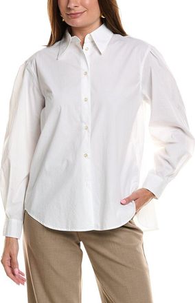 Officine G&eacute;n&eacute;rale Officine Generale Mahault Poplin Top