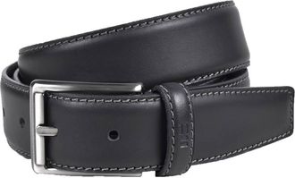 Miguel Bellido Classic Leather Belt - Black (W38)