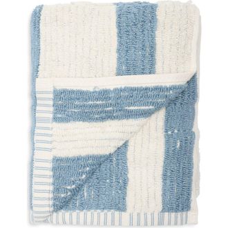 Nordstrom Rack 2-Pack Reversible Stripe Hand Towel in Blue Citadel at Nordstrom Rack