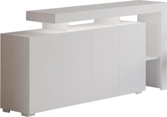 Habitat et Jardin Aparador De Madera <> - 170 X 35 X 80 Cm - Blanco