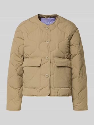Jack & Jones Steppjacke mit Knopfleiste Modell HOPE in Beige, Gr&ouml;&szlig;e XL
