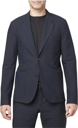 Paul Smith Stijlvolle Blazer - Heren - Blazers - Blauw - 3XL - Wol - Jassen