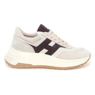 Hogan Hi-Fi Sneaker - female - Hogan - Sneakers - Beige - 4 UK - Shoes
